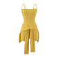 Waist Strap Two-piece Sling Dress Women's Summer Hip Skirt