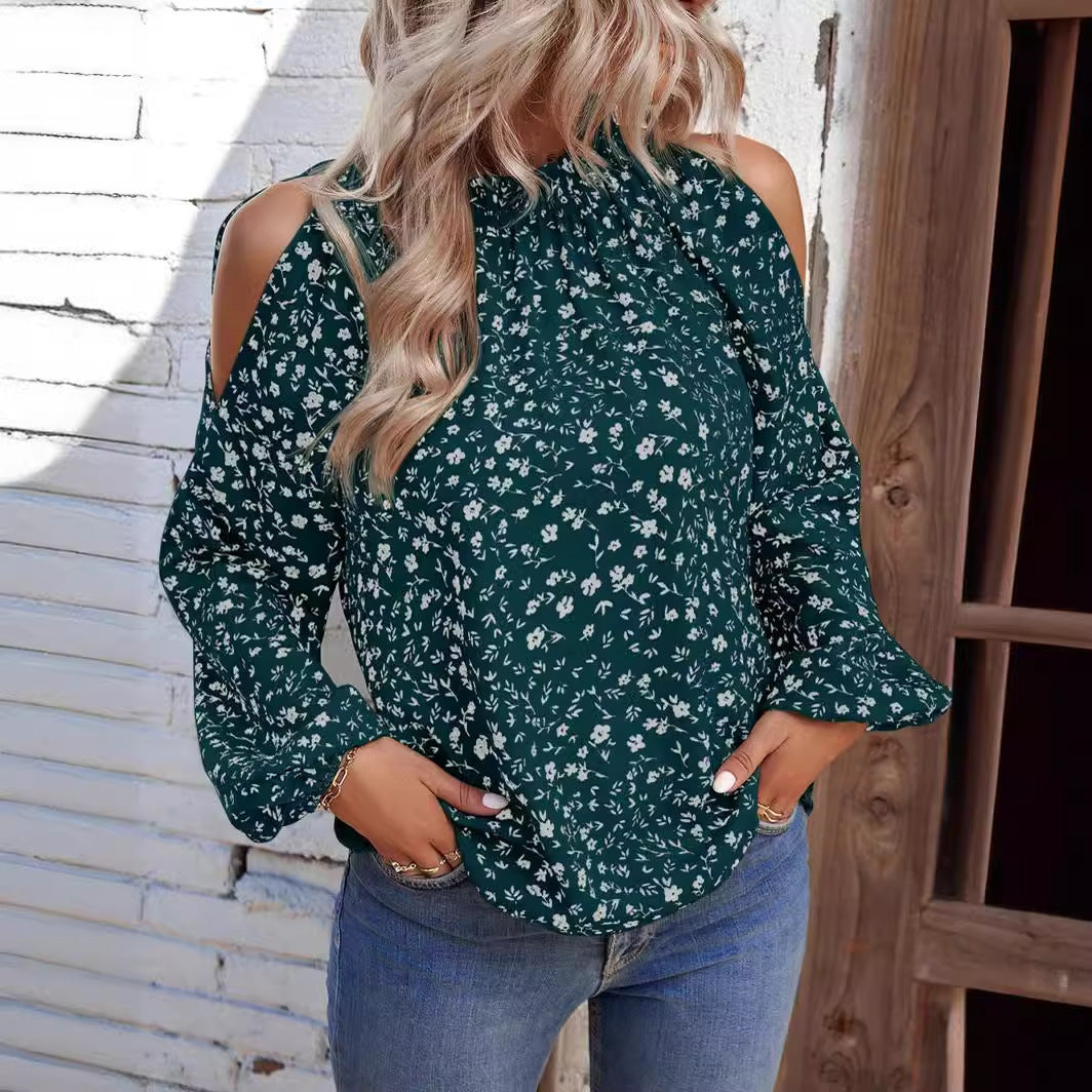 Women's Printed Shirt Amazon Floral Long Sleeve