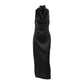 Ding Swing Collar Off-the-shoulder Elegant Dress Lace-up