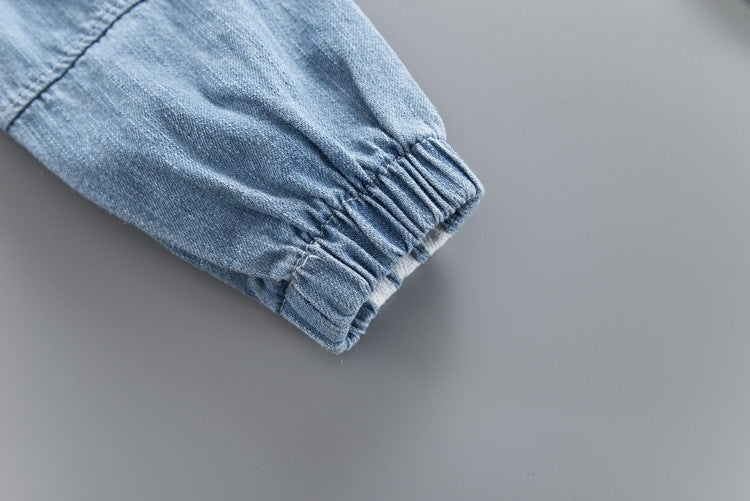 Ensemble trois pièces en denim pour enfants