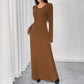 Stylish And Elegant V Neck Womens Dress