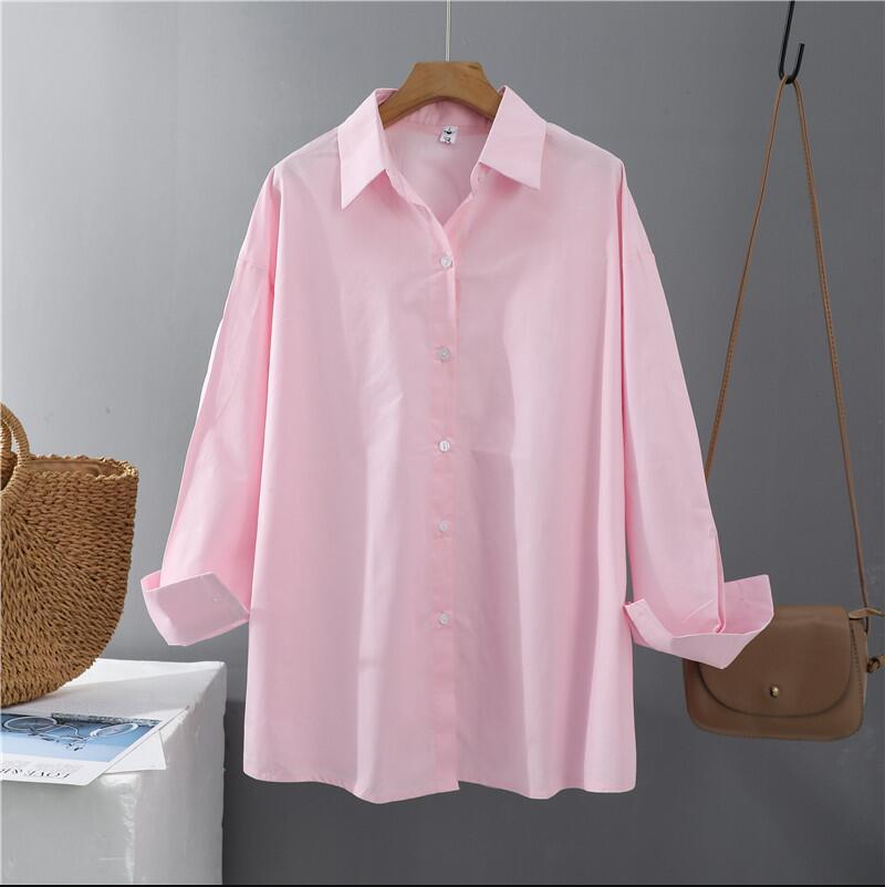Women's Loose Casual Long-sleeved Autumn And Winter Shirt