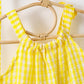 Girls Off-shoulder Halter Simple Solid Color Beach Holiday Dress