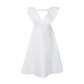 Women's Solid Color Versatile New Deep V-neck Dress