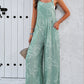 Women's Loose All-match Casual Printed Jumpsuit