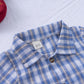 New Summer Boys' Children's Clothing Korean Style Suspender Suit Children's Short Sleeve Two Pieces