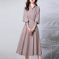 New Elegant Long Dress With A Cinched Waist For A Slimming Captivating Silhouette