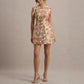 New Spring Summer Short-Sleeve Sequin Crew-Neck Dress For Europe And The US
