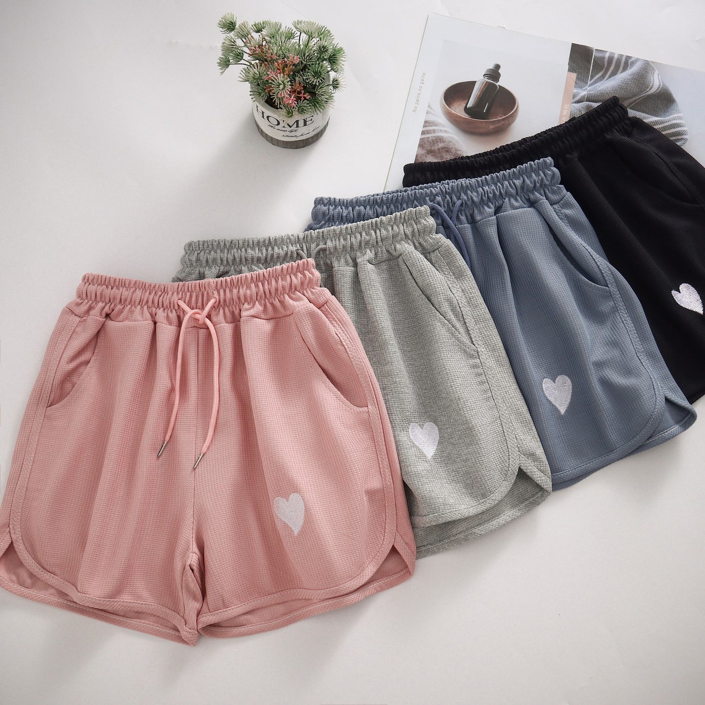 Shorts de sport grande taille pour femmes