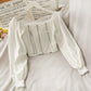 French Niche Design Chain Decoration Short Shirt