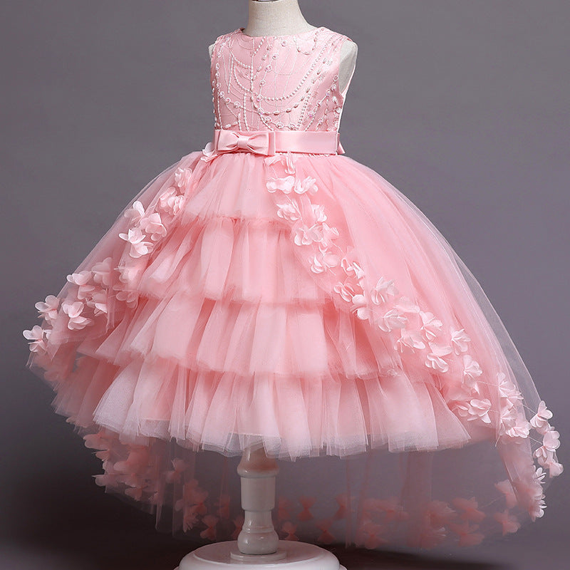 Personalized Girls' Lace Pettiskirt Children's Dress