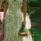 Women's Halter Fashion Printing Long Dress