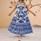 Women's Fashion Casual Printing Dress