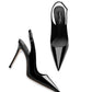 Nude Soft Leather Hollow Female Ankle-strap High Heels