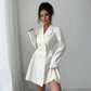 Women's Long Sleeve Short Dress