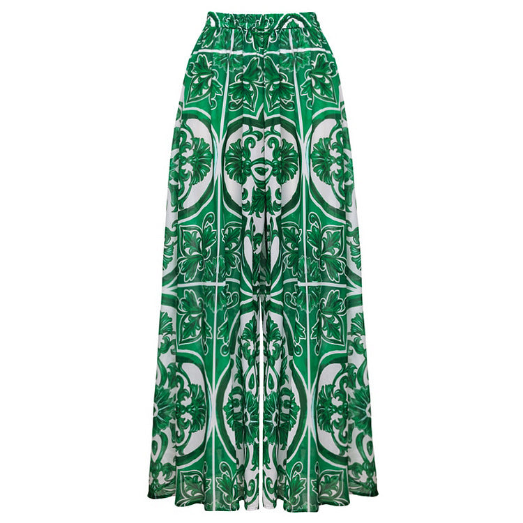 European And American Swimwear Female Beach Dress Blouse And Pants