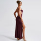 European And American Style Elegant Slim Strap Foundation Dress
