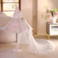 Light Luxury Minority Flower Girl Wedding Little Girl Piano Playing Princess Dress