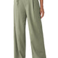 Loose Casual And Comfortable Pocket Straight-leg Pants