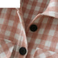 European And American Style Mid-length Woolen Plaid Jacket