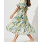 Women's Pleating Beach Flowy Dress