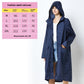 Raincoat Mid-length Windproof Outdoor Poncho Tide