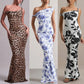 Leopard Print Summer Bodycon Dress