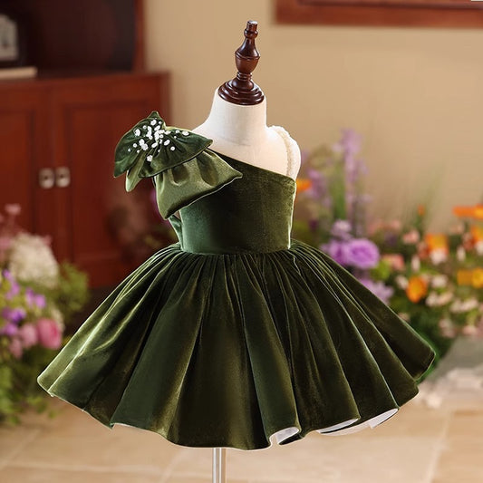 Children's Evening Dress Light Luxury Minority High-end