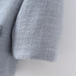 Temperament Pocket Design Short Casual Suit