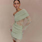 Sexy Lace Sheer Beach Cover-up Bikini Swimsuit Beach Dress