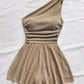 SpringSummer New Sexy Off-Shoulder A-Line Mini Skirt