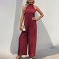 Fashion Jumpsuit Halter Straight Onesie