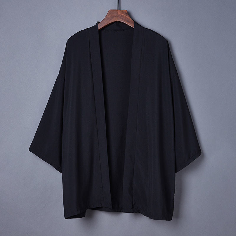 Solid Color Cardigan Summer Shirt For Air Conditioning Room Sun Protection Clothing Tide