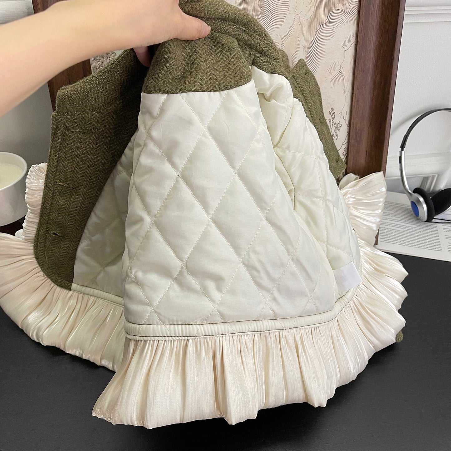Coat Pleated Skirt Two-piece Set