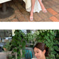 Women's Fashion V-neck Sleeveless Chic Split Jumpsuit