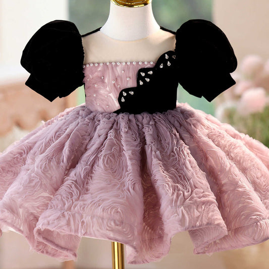 Girls' Formal Dress High Sense Piano Performance