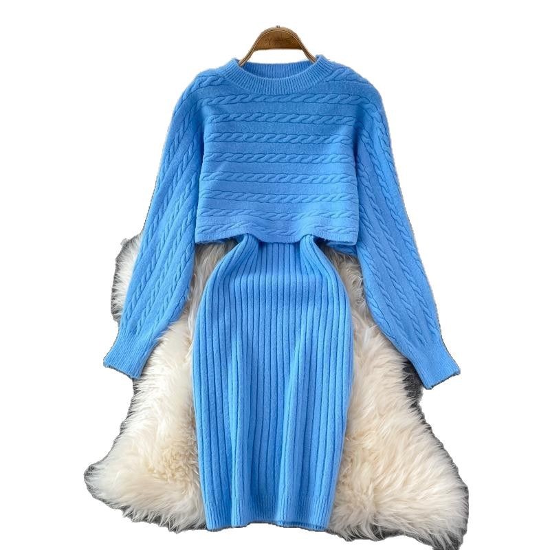 Women's Two-Piece Knitted Camisole Dress
