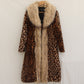 Fashion Women's Thick Warm Mink Fur Coat