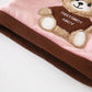 Costume trois pièces épais en velours double couche pour enfant