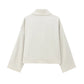 British Style Short Lapel Trench Coat