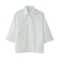 European And American Large Profile Tassel Shirt Top Tassel A- Line Skirt