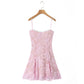 Lace Blouse Suspender Skirt Two-piece Set