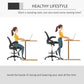 Ergonomic High Back Office Chair Swivel Reclining Computer Desk Chair with Retractable Footrest