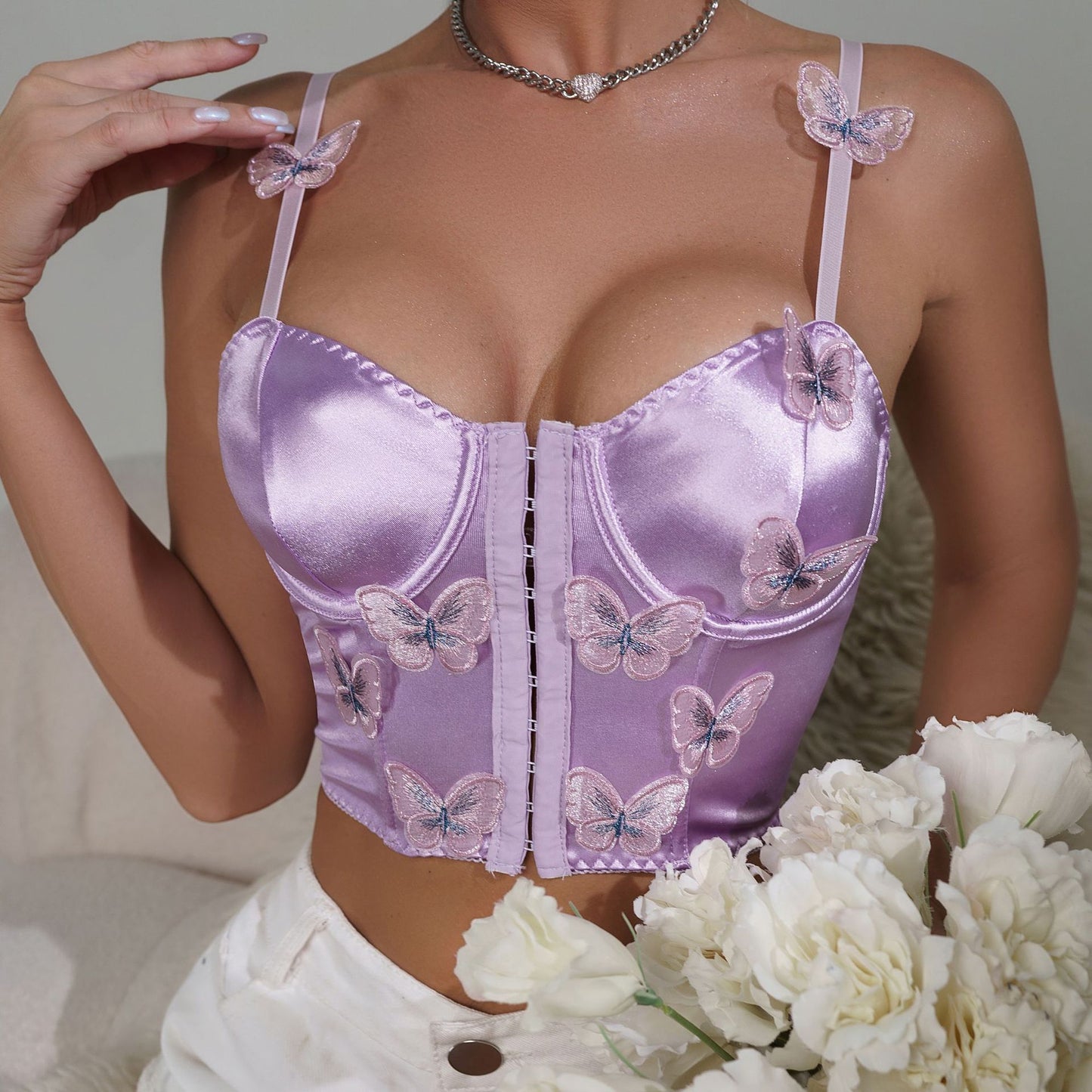 Chest Tied Slim Front Buckle Type Sling