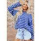 Loose And Warm Knitted Pullover For Women