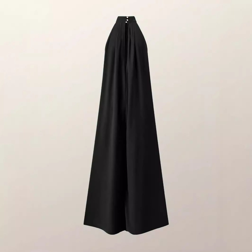 Casual Chiffon Sleeveless Women's Clothing Loose Temperament Jumpsuit