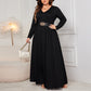 Loose Long Sleeve Dress High Waist