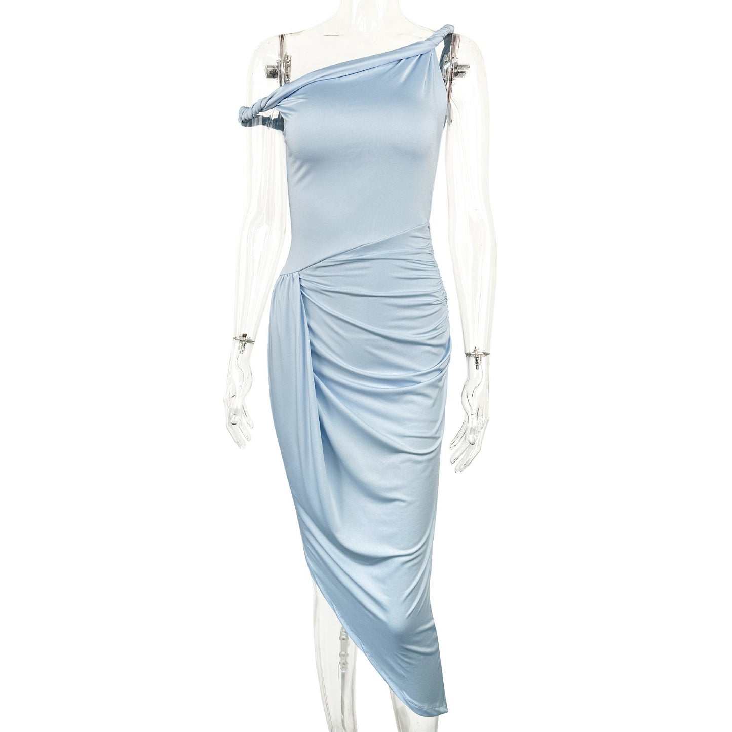 Women's Sexy Pleated Slim-fit Dress