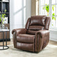 Large Power Lift Recliner Chairs With Massage And Heat For Elderly Big People, Massage Chair Heavy Duty Electric Faux Leather Reclining Chairs With USB Port And 2 Side Pockets