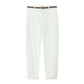 Fashion Three-color Woven With Belt Casual Pants